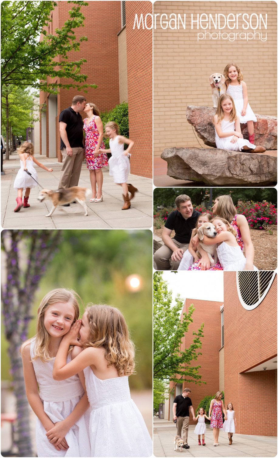 Raleigh family photography downtown